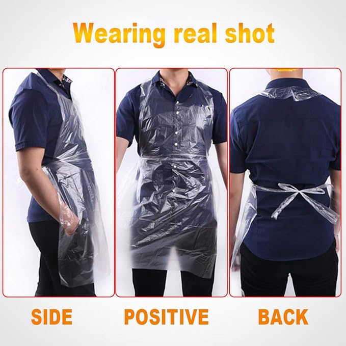Disposable Aprons, Plastic apron - Image 5