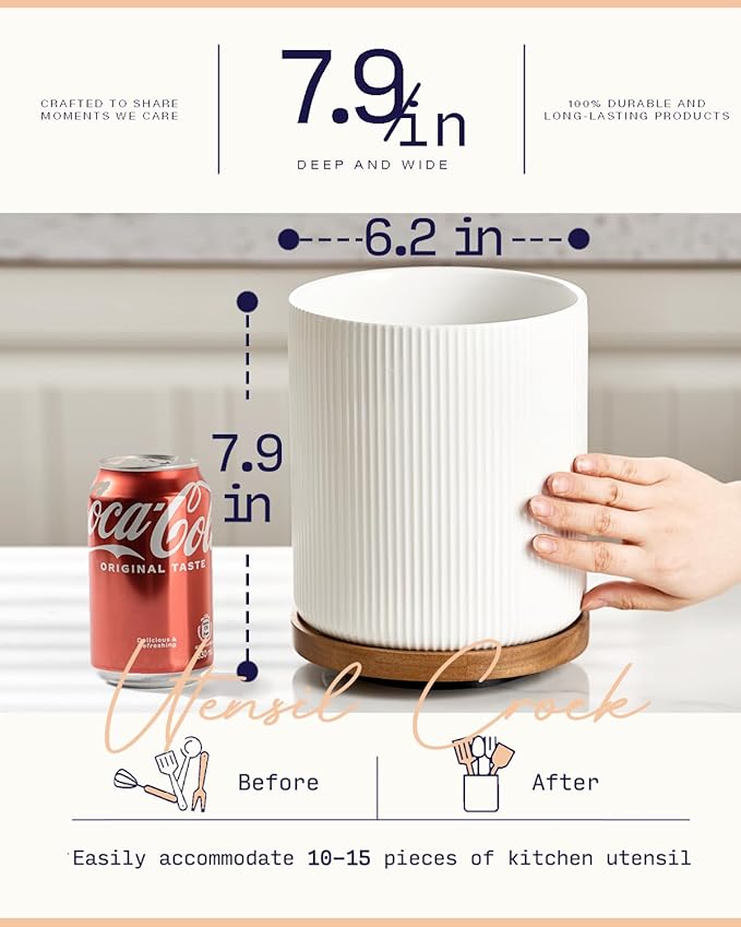 getstar Extra Large Rotating Utensil Holder - Image 2