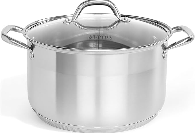 Alpha Living SP-08G Stainless Steel Pot by AlphaLiving