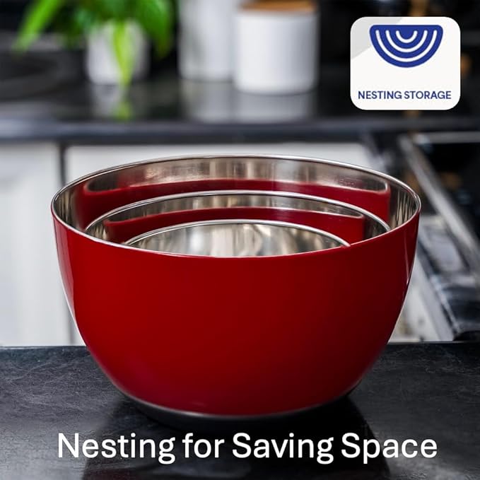 WHYSKO® Stainless Steel Mixing Bowls - Image 4