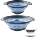 Collapsible Colander and Strainer, Silicone Strainer Colanders & Food Strainers by LogFaadCoi