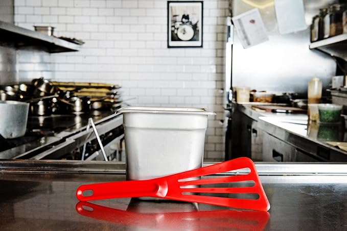 Matfer Bourgeat Exoglass® High Temperature Pelton Spatula - Image 4