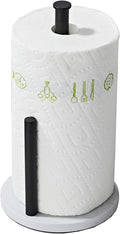 Matte Black Paper Towel Holder, Stainless Steel Paper Towel Holder by KUUBTH