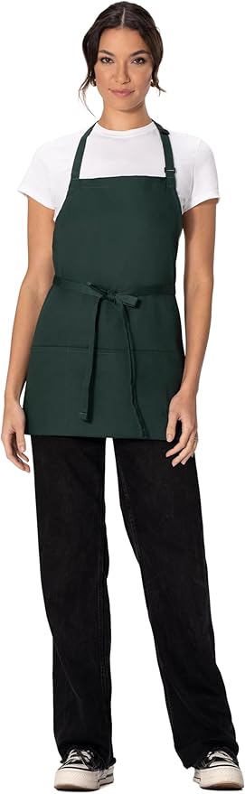 Chef Works Unisex Three Pocket Apron - Image 2