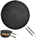 Splatter Screen for Frying Pan, Grease Splatter Guard, Heat-Resistant Splatter by Apidgrowth