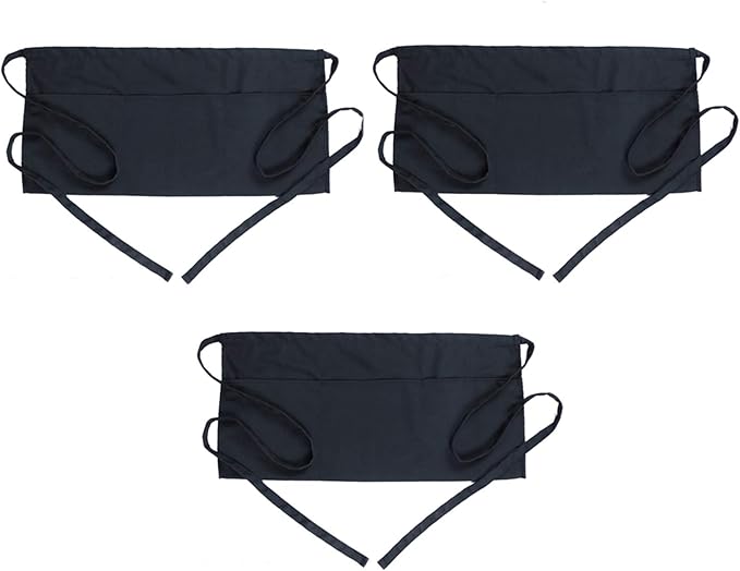 BOHARERS Waist Apron with 3 Pockets 3 Pack by BOHARERS