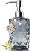 JASAI Diamond Design Glass Soap Dispenser by JASAIHOME