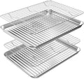 ROTTAY Baking Sheet with Rack Set, Stainless Steel Cookie Sheet with Cooling by Rottay