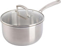 Babish Stainless Steel Saucepan 3.5 Quart Triply Professional Grade Cookware by Babish