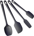 ChefAide 4 Pieces Silicone Spatula Set, Food Grade Rubber Spatula, Upgrade by ChefAide