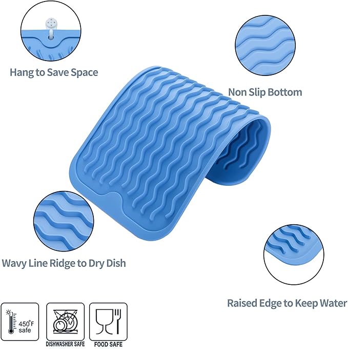 MicoYang Silicone Dish Drying Mat - Image 3