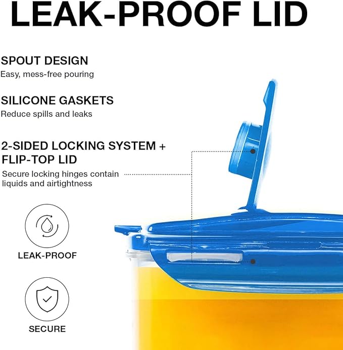 LocknLock Aqua Fridge Door Water Jug - Image 2