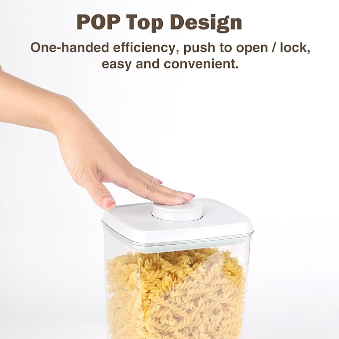Melovom Pop Food Storage Containers Set Airtight Food Storage Containers - Image 2