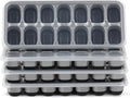 Ice Cube Tray 4 Pack, Easy-Release & Flexible 56 pcs Silicone Ice Cube Trays by Jrisbo