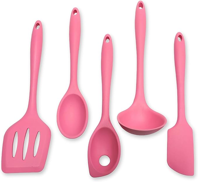 Chef Craft - Premium Silicone Kitchen Tools and Utensils Set, Non-Scratch by ChefCraft
