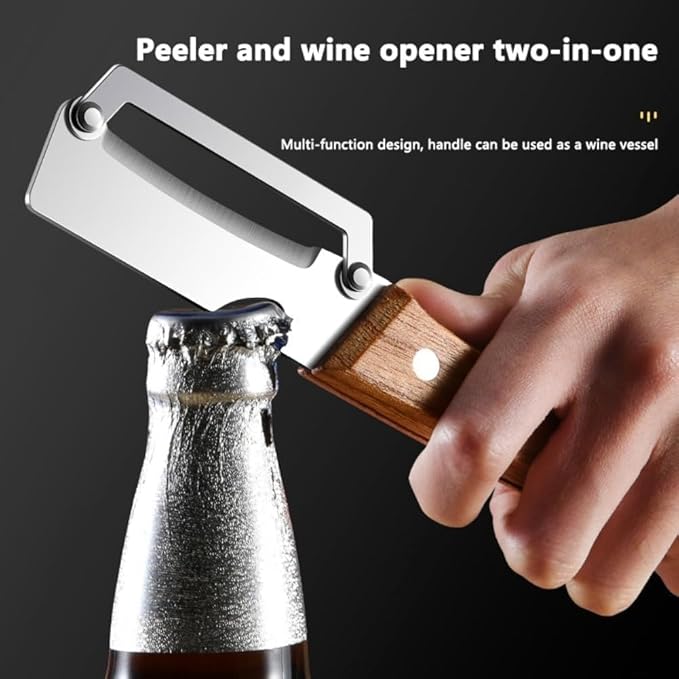 2PCS Multifunctional Vegetable Peeler, 2-in-1 Multifunctional Stainless Steel - Image 2