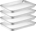 CEKEE 4 Pack Baking Pans Set, Nonstick Stainless Steel Cookie Sheets by CEKEEBakingEasilyHappily