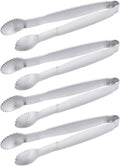 HINMAY Sugar Tongs 4-Inch Mini Serving Tongs Stainless Steel Appetizer Tongs by HINMAY