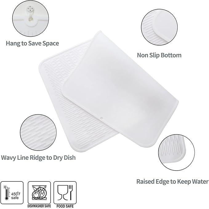 MicoYang Silicone Dish Drying Mat - Image 3