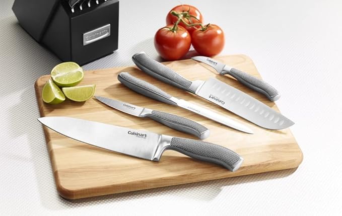 CUISINART Block Knife Set, Lightweight, Stainless Steel, Durable & Dishwasher - Image 5