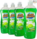 Dishwashing Liquid Dish Soap, 25 fl oz (Pack of 4) – Refreshing Lime Scent, Grease-Fighting Formula, Long-Lasting Dishwashing Soap, Dish Liquid, Dishwashing soap for sensitive skin