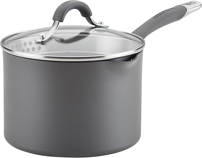 Circulon Radiance Hard-Anodized Nonstick Saucepan, Durable Nonstick Cookware by Circulon