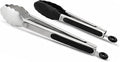 Silicone Tongs for Cooking Heat Resistant Kitchen Tongs Stainless Steel Cooking by Unknown