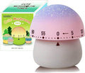 Mechanical Kitchen Timer, Cute Mushroom Timer by NUOSWEK