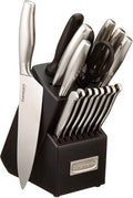 CUISINART Block Knife Set, Lightweight, Stainless Steel, Durable & Dishwasher by Cuisinart