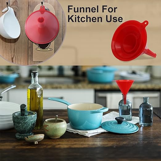 KongNai 4 Pieces Plastic Funnel Set - Image 5