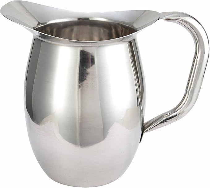 Winco WPB-2 Deluxe Bell Pitcher, Stainless Steel by Winco