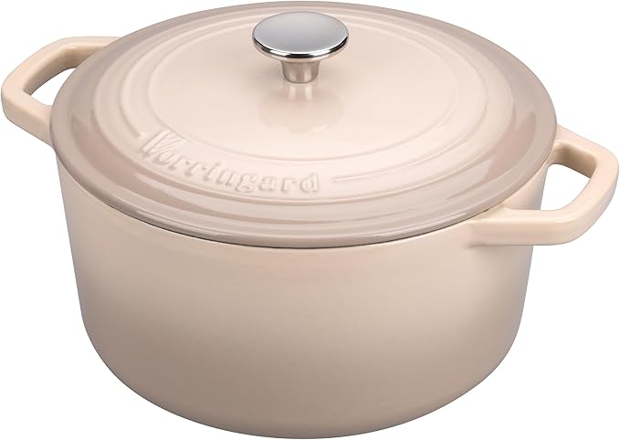 VORRINGARD Enameled Cast Iron Dutch Oven Pot - Image 8
