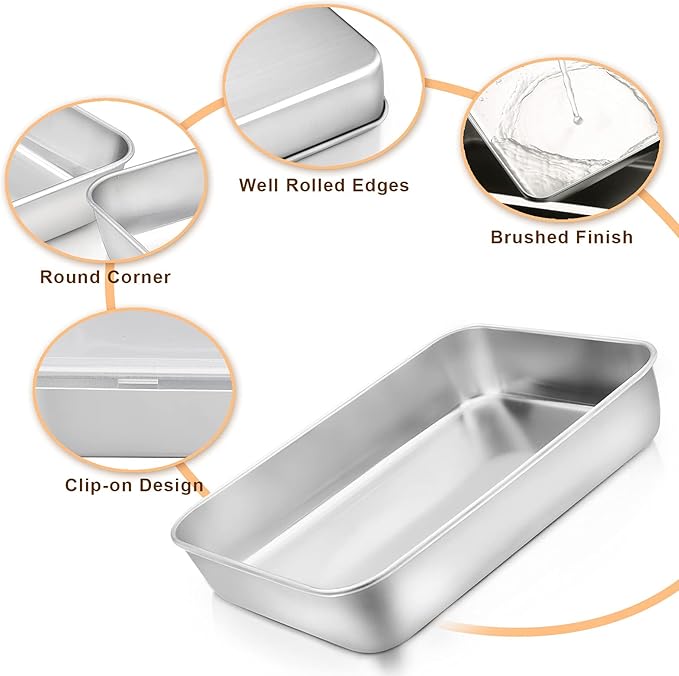 E-far Toaster Oven Baking Pan - Image 2