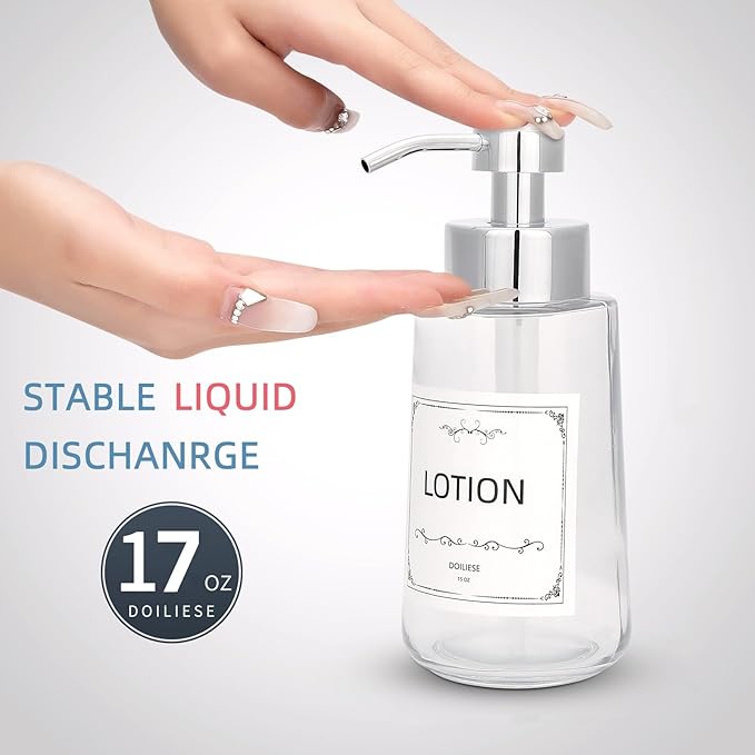Soap Dispenser, 16oz Liquid Soap Pump - Image 2
