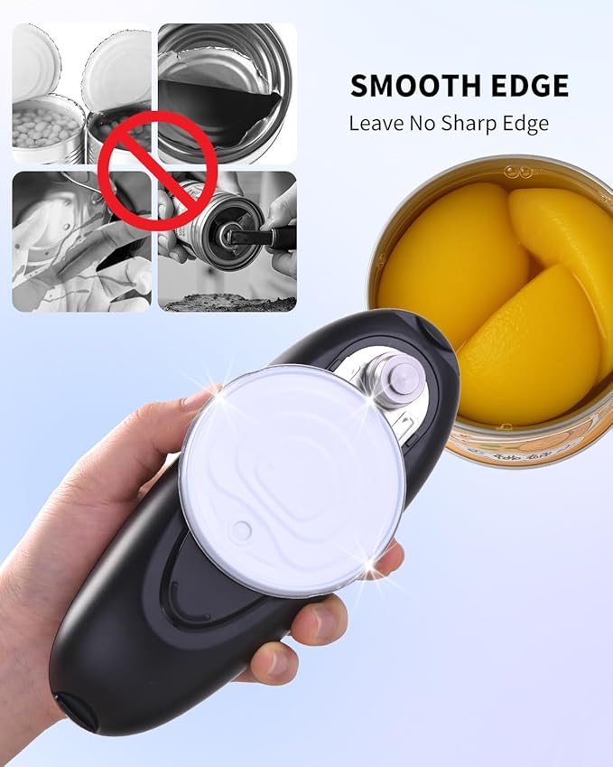 CIRCLE JOY Electric Can Opener, One-Touch Automatic Can Opening - Image 7