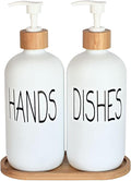 Glass Soap Dispenser Set by DIDROOM