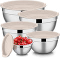 E-far Stainless Steel Mixing Bowls by E-far