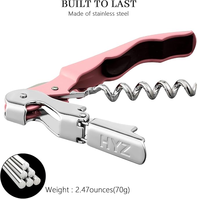 HYZ 2-Pack Wine Opener Waiter Corkscrew, Professional Wine Key - Image 6
