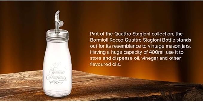 Bormioli Rocco Quattro Stagioni, 13.5 Oz Olive Oil Dispensers - Image 6