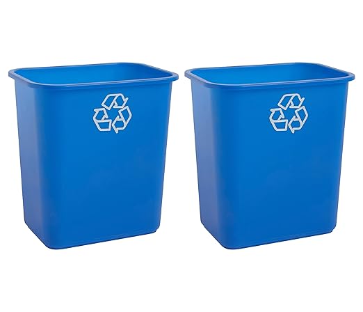 United Solutions 7 Gallon / 28 Quart Space Saving Recycling Bin, Fits Under by UNITEDSOLUTIONS