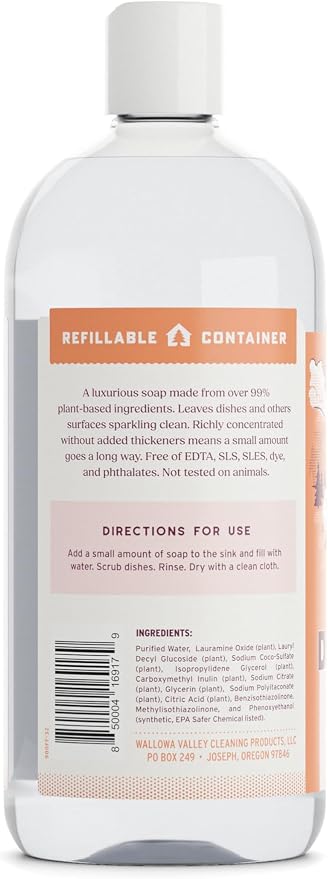 Dish Soap (Fragrance Free)