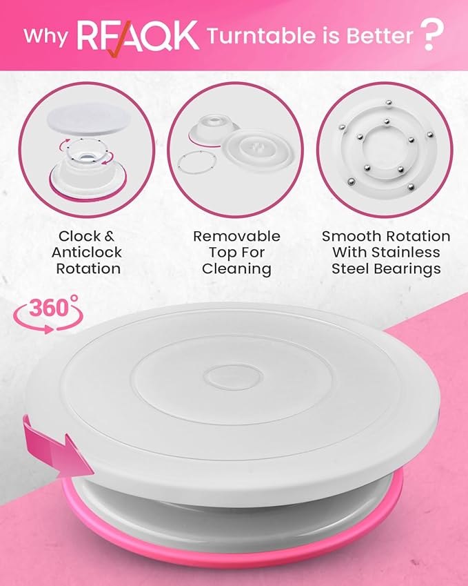 RFAQK 200PCs Cake Decorating Kit - Image 5