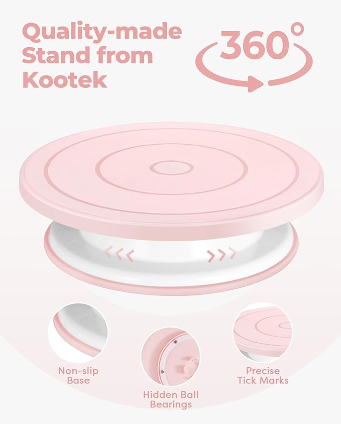 Kootek 158PCs Cake Decorating Kit, Baking Supplies Tools - Image 2