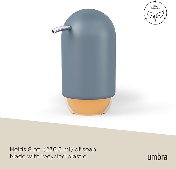 Umbra Touch Hand Soap Dispenser, Plastic Liquid Pump Bottle, Durable and - Image 6