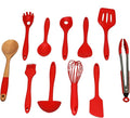 Chef Craft Premium Silicone Kitchen Tool and Utensil Set, 11 Piece Set by ChefCraft