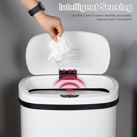FDW Garbage Can 13 Gallon 50 Liter Kitchen Trash Can - Image 3