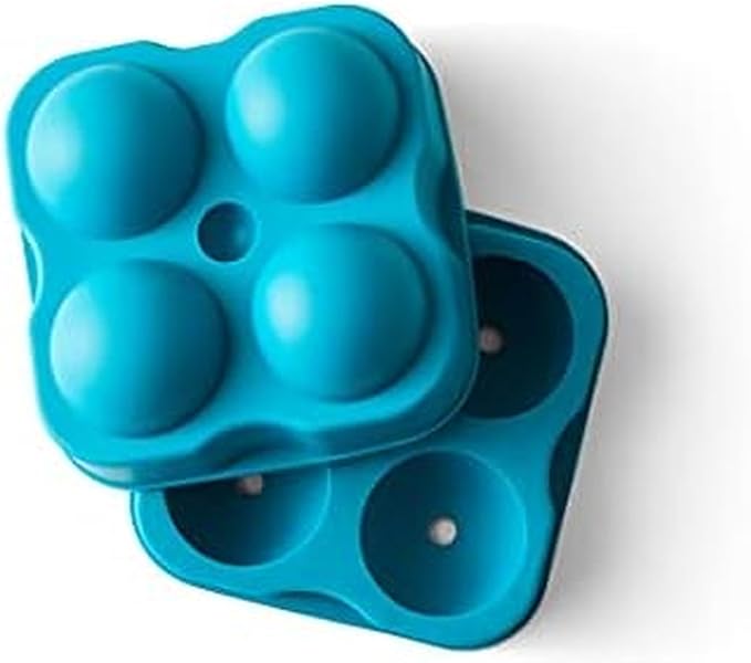 Houdini Large Sphere Ice Tray Mold, Makes Four Ice Balls by Rabbit
