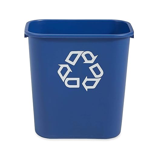 Rubbermaid Commercial Products Deskside Recycling Can, 7-Gallon/28-Quart - Image 4
