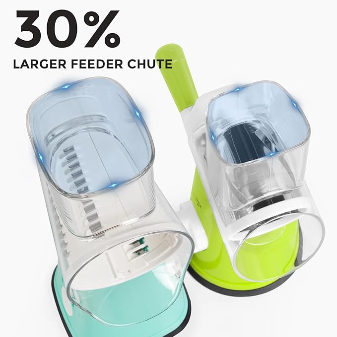 X Home 5-in-1 Rotary Cheese Grater - Image 4
