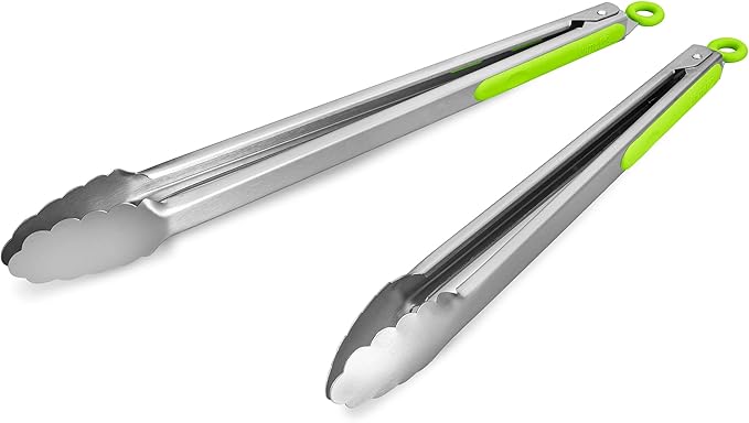 304 Stainless Steel Kitchen Cooking Tongs by ALLWIN-HOUSEWARE